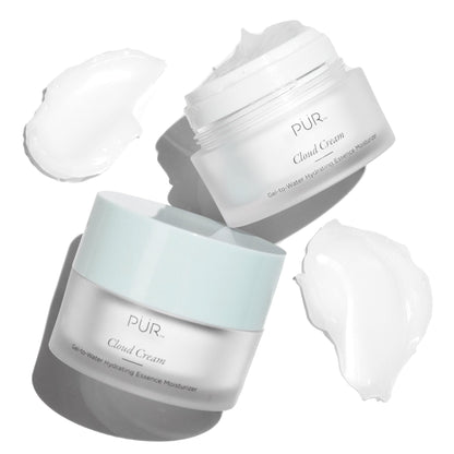 PÜR MINERALS Face Moisturizer for Women & Men, 4-in-1 Cloud Cream - Hydrating Facial Moisturizer That Hydrates, Soothes, Smooths, & Primes Skin - Anti-Aging Face Cream for Fine Lines & Wrinkles