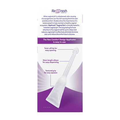 Dorzu RepHresh Vaginal Gel (4ct) and Summer's Eve Feminine Douche (2 Units)