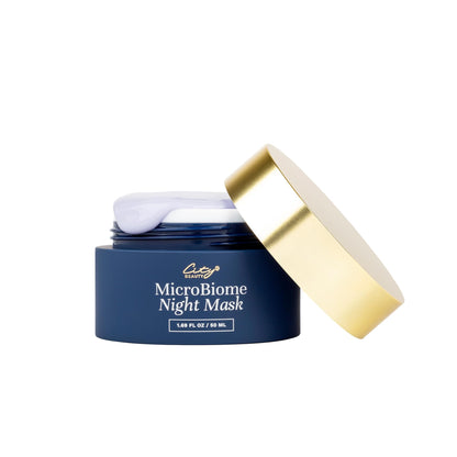 City Beauty MicroBiome Night Mask - Nourishing Overnight Face Mask - Prebiotic & Probiotic Blend - Solution for Dull, Uneven Skin Tone, Large Pores, & Wrinkles - Anti-Aging Cruelty-Free Skin Care