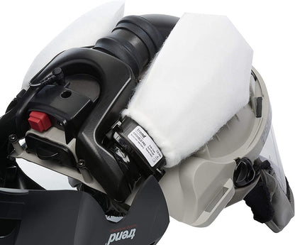 Trend Airshield Pro Respirator & Face Shield Bundle with Additional Battery Charging Cradle & 8-Hour Rechargeable Battery, AIR/PRO/D6, Black