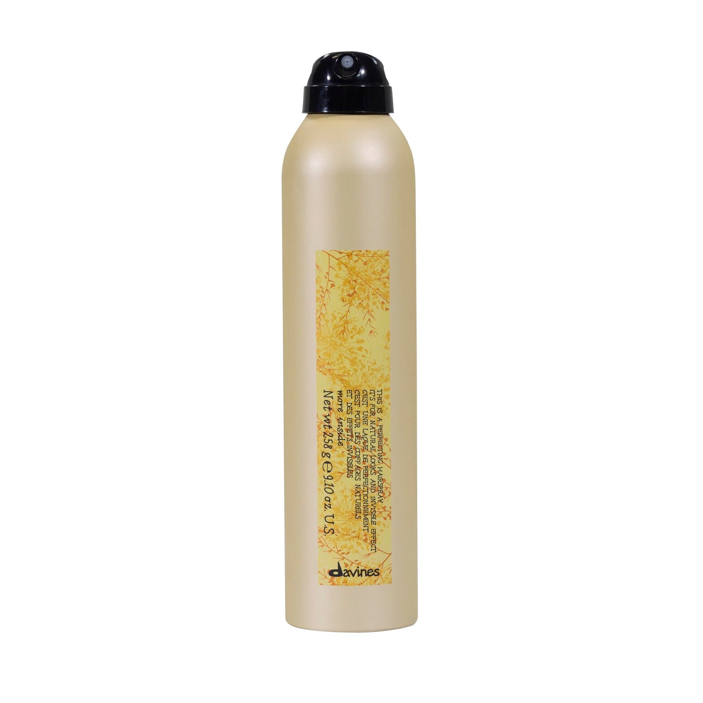 Davines This Is A Perfecting Hairspray, Medium Hold Invisible Finish - Ultra-Fine Mist for Natural Movement - No Build-Up or Residue, 10.14 Fl Oz