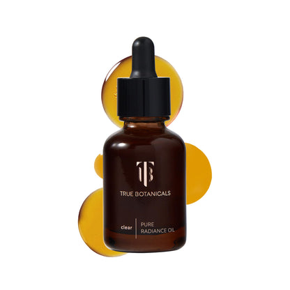 True Botanicals Clear Pure Radiance Oil | Oily Skin Types | Anti-Aging Face Oil for Acne Prone Skin | Treats Fine Lines & Wrinkles | Dermatologist Tested, All Natural, Vegan | 1 fl oz | 30 ml