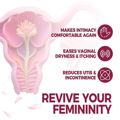 Estriol Cream for Women, Silky Peach Vaginal Estrogen Cream, Menopause Relief: Hormone Balance, Treat Night Sweats, Hot Flashes, and Care for Intimate Skin, 50g