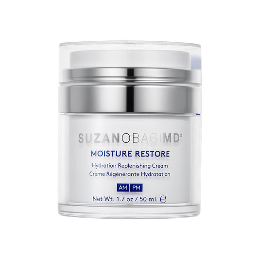SUZANOBAGIMD Moisture Restore – Medical-Grade Multi-Layered Moisture Provides Redness Relief, Long-Lasting Hydration + Improves Skin Texture & Firmness – Suitable for All Skin Types – 1.7 oz