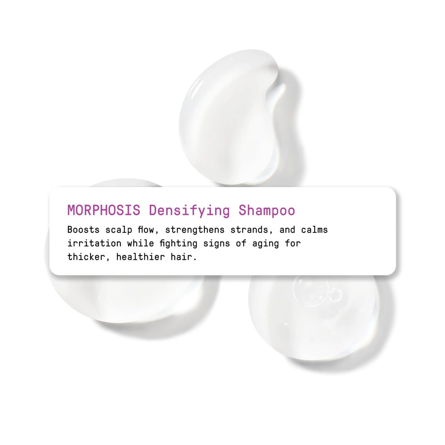 FRAMESI Morphosis Densifying Shampoo 33.8 fl oz, Strengthens Hair, For Sensitive Scalps, Natural Ingredients, Color Safe