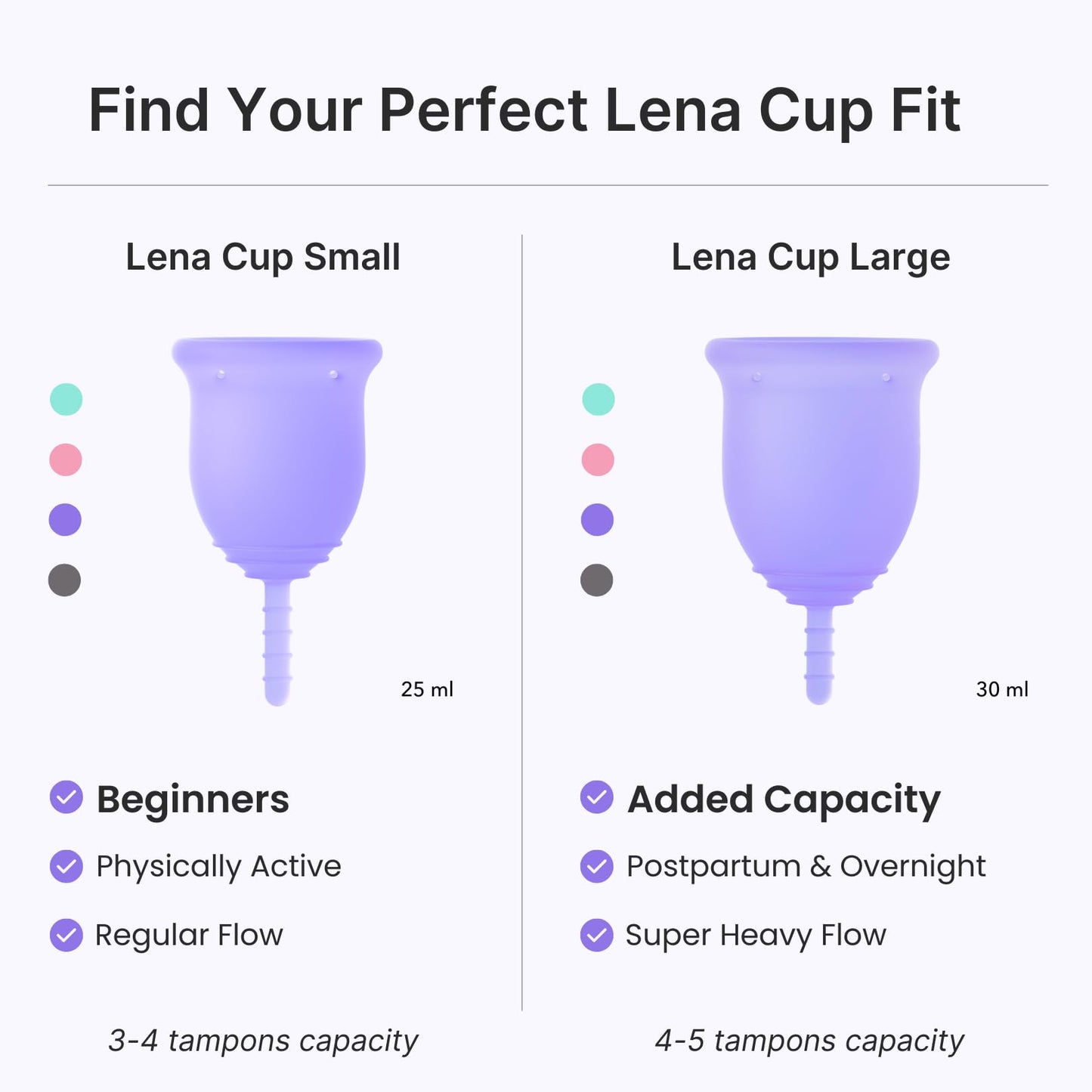 Lena Sensitive Small Menstrual Cup & Lena Cup Wash – Soft Reusable Silicone Period Cup and Gentle Cleanser Set for Comfortable, Easy Care