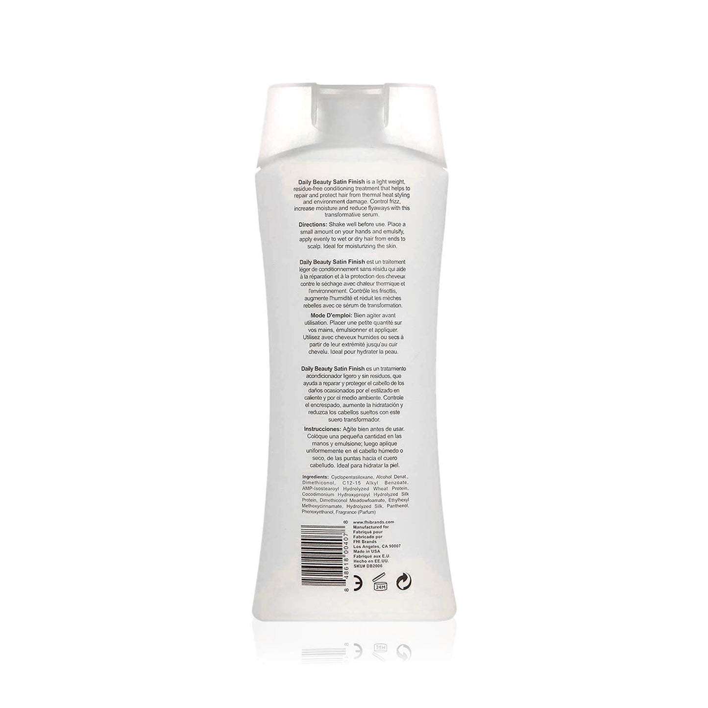 FHI Heat Daily Beauty Satin Finish Hair Treatment, 6 Fl Oz