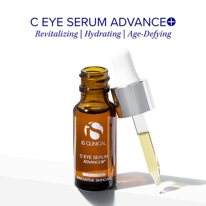 iS CLINICAL C Eye Advance+, Brightening Under-Eye; Dark Eye Circle Remover Puffy Eyes Treatment
