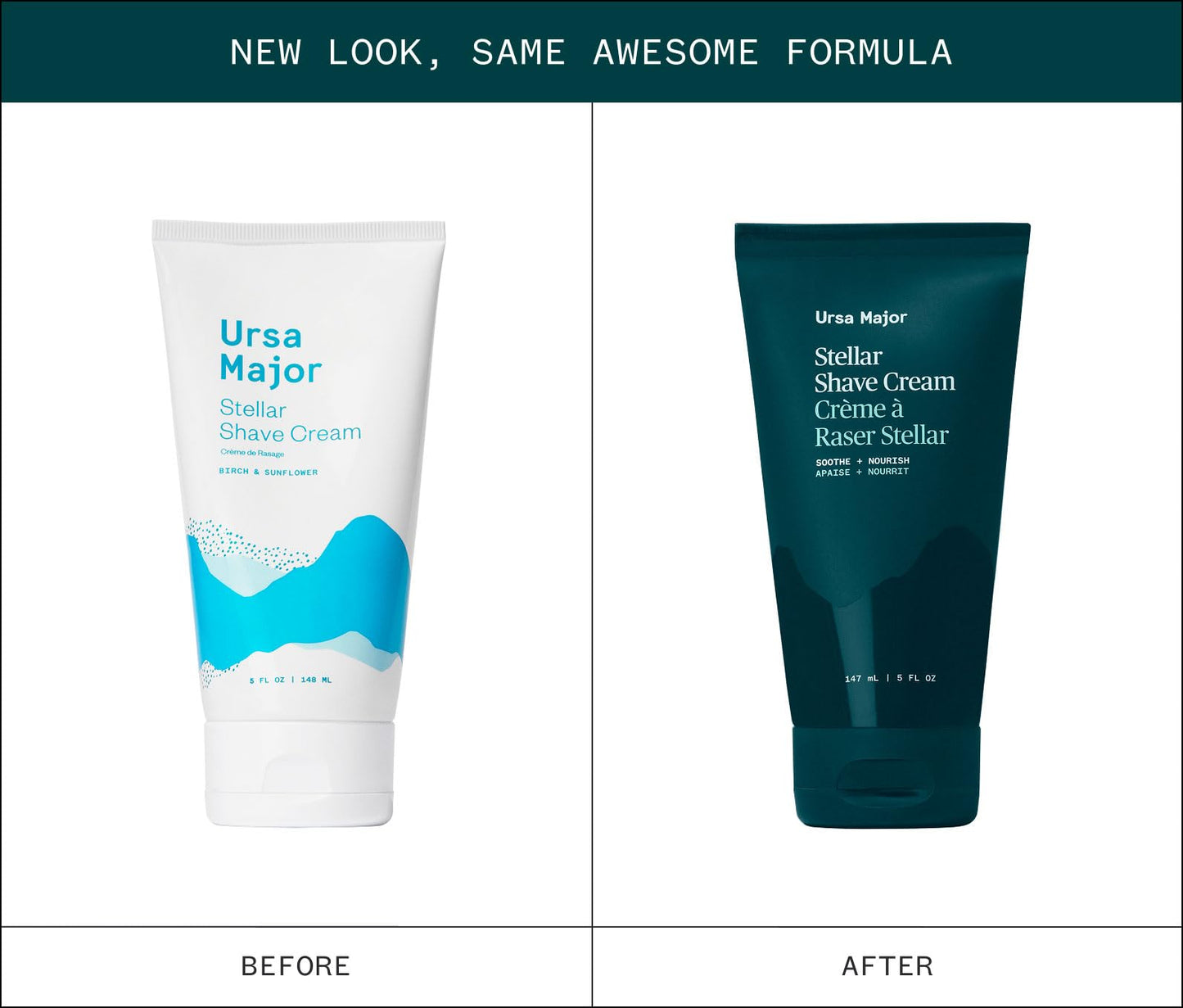 Ursa Major Natural Shave Cream | Non-irritating, Vegan and Cruelty-Free | Formulated for Men and Women | 5 ounces