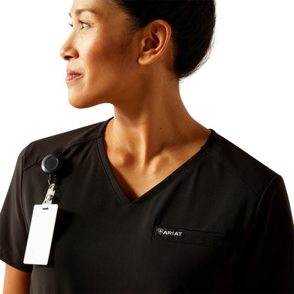 Ariat Womens Clara 6 Pocket Scrub Top