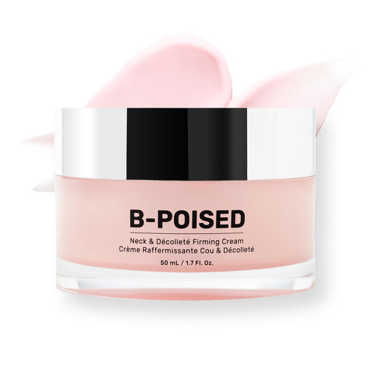 MAËLYS B-POISED Neck Firming Cream - Neck & Décolleté Firming, Tightening, and Anti-Aging Cream for Wrinkles with Brazilian Peppertree, Linoleic Acid, and Kangaroo Flower (1.7 Fl Oz)