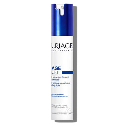 Uriage Age Lift Firming Smoothing Day Fluid 1.35 fl.oz. | Anti-Aging Fluid with Retinol, Hyaluronic Acid & Rose Fruit Extract that Reduces the Appearance of Fine Lines and Wrinkles