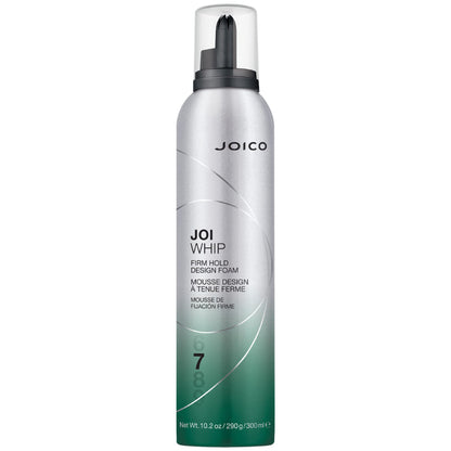 Joico JoiWhip Firm Hold Designing Foam | For Most Hair Types | Add Volume & Body | Boost Shine | Control Frizz & Flyaways | Heat, Humidity, & Pollution Protection | Silicone & Paraben Free