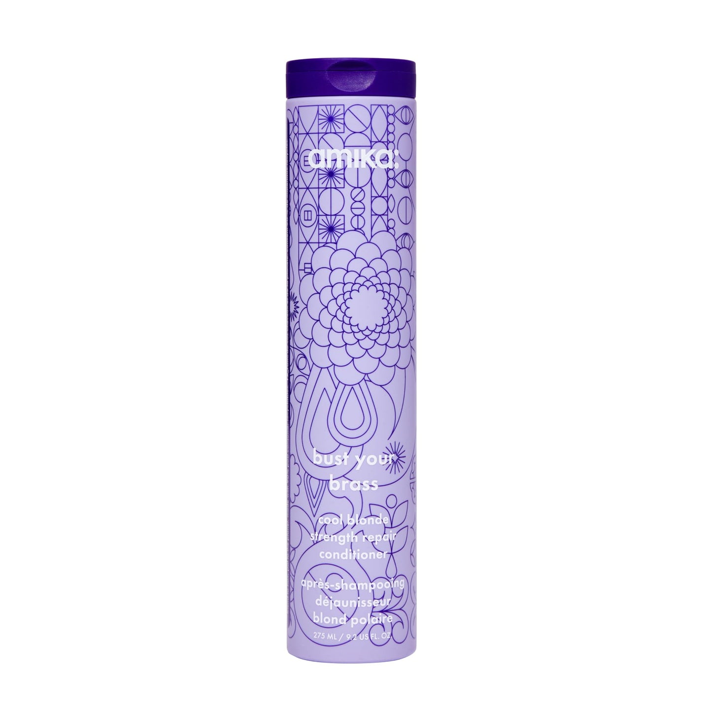 amika bust your brass cool blonde strength repair conditioner