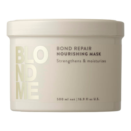 BlondMe Bond Repair Nourishing Mask for Blonde Hair | Intensive Hair Treatment | Adds Moisture and Softness |For Blonde, Lightened, & Grey Hair