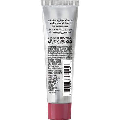 Burt's Bees 100% Natural Origin Squeezy Tinted Lip Balm, Berry Sorbet, 0.43 Ounce Squeeze Tube
