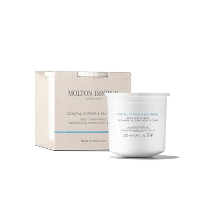 Molton Brown Coastal Cypress & Sea Fennel Body Cream Refill 6.76 fl. oz.