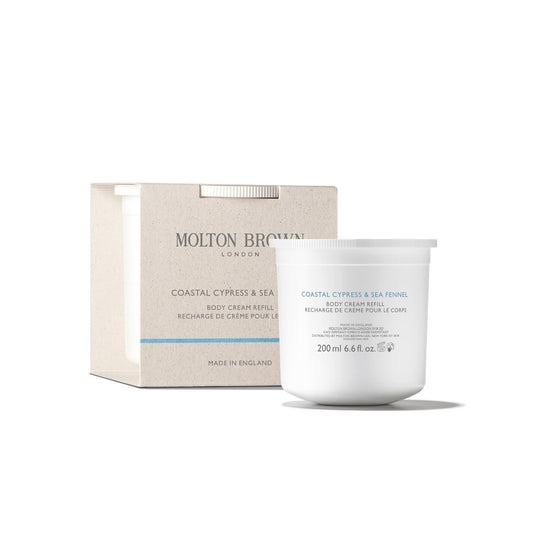 Molton Brown Coastal Cypress & Sea Fennel Body Cream Refill 6.76 fl. oz.