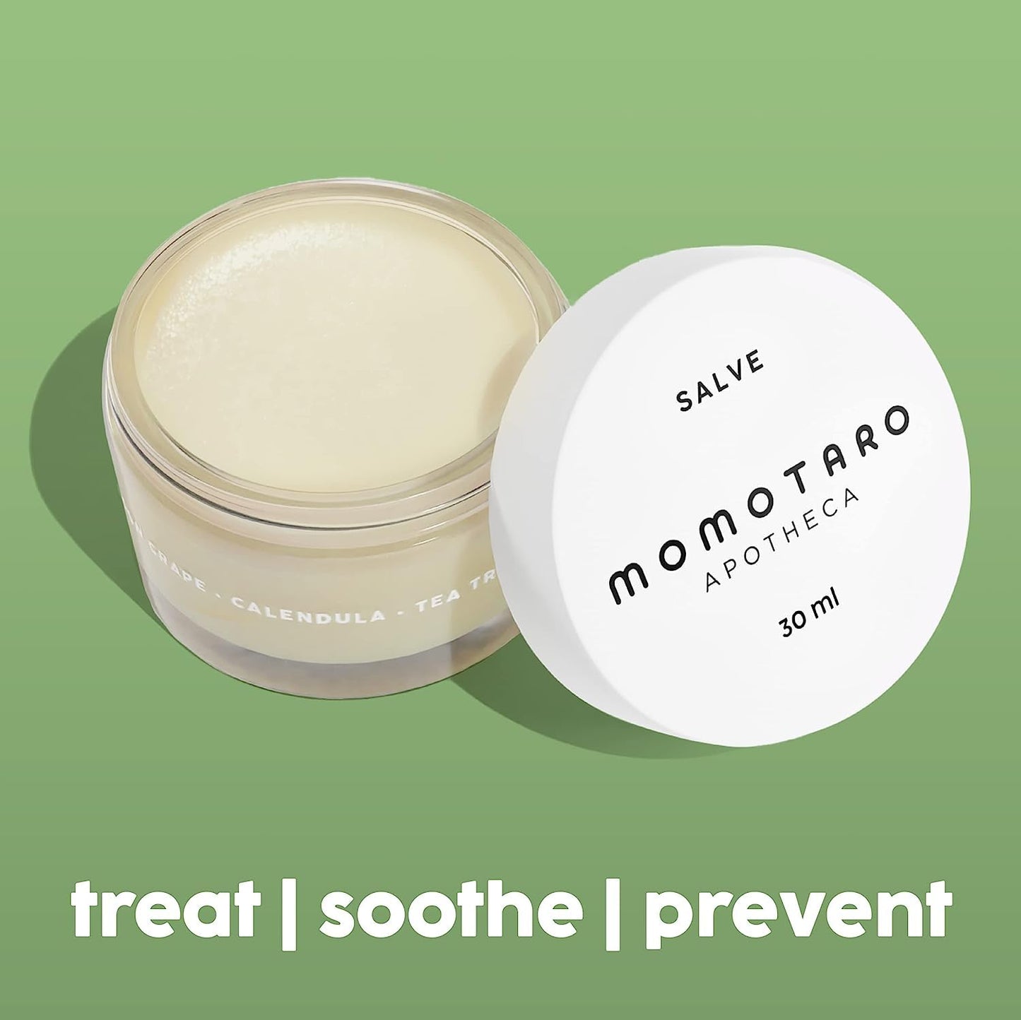 MOMOTARO APOTHECA Vaginal Moisturizer Organic Vulva Salve & Organic Probiotic for Women Vaginal & Digestive Supplement Set - Soothing Balm Vulvovaginal Dryness, Odor, Itching, Burning, Redness, BV