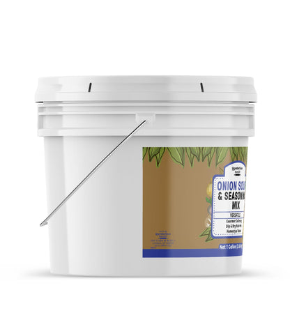 Unpretentious Onion Soup & Seasoning Mix, 1 Gallon, Gourmet Culinary Blend, Great for Soups & Dips