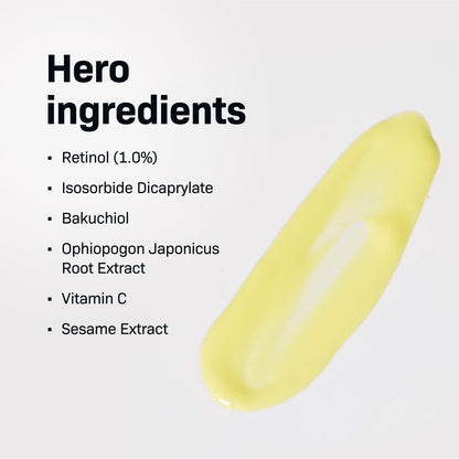 Revision Skincare Retinol Complete, brighten and smooth skin's texture, boosts skin's hydration level to combat the dryness with Retinol, reduce fine lines and wrinkles, 1 fl oz
