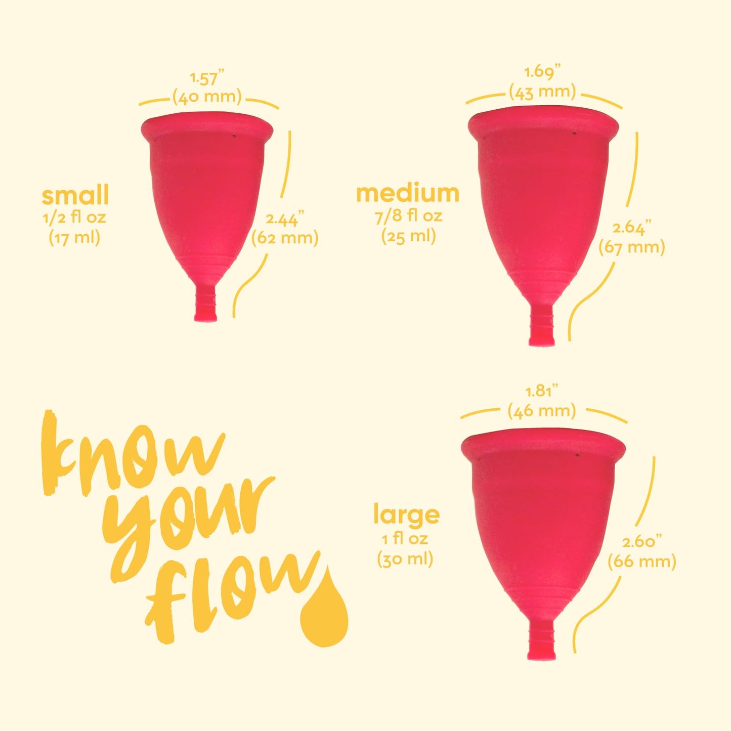 Oi | Organic Initiative - Menstrual Cup | Small - Slim-fit, Wear for 12 hrs | Reusable, Leak Free (17 ml) - Tampon and Pad Alternative