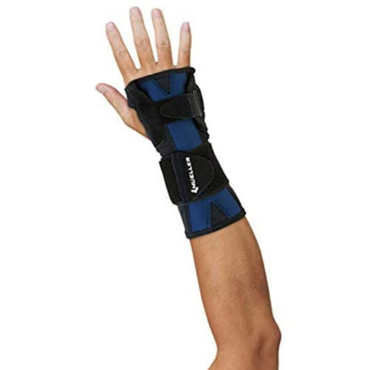 MUELLER Sports Medicine X-Stay Wrist Stabilizer, Wrist Pain Relief Support for Men and Women, Ideal for Carpal Tunnel, Tendinitis, Arthritis, Black