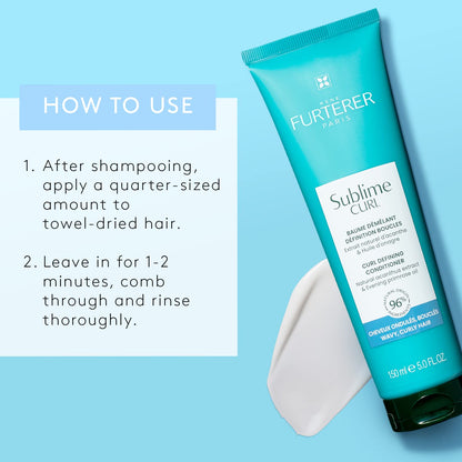 Rene Furterer SUBLIME CURL Curl Activating Conditioner - For Curly, Wavy Hair - Frizz Control - 5 Fl Oz