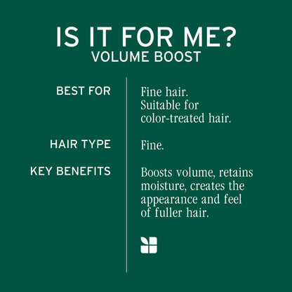 Biolage Volume Boost Volumizing Spray - Adds Bounce, Movement & Fullness, Root Lift Spray for Fine Hair, Soy Protein & Polymers, Paraben-Free & Vegan, 8.4 Fl Oz