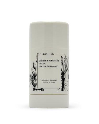 Maison Louis Marie - No.04 Bois de Balincourt Natural Deodorant | Luxury Clean Beauty + Fragrance