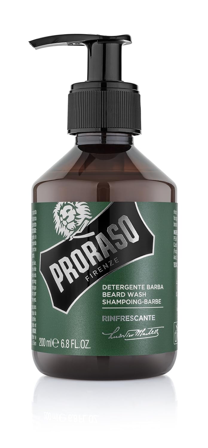Beard Wash for Men to Cleanse, Soften, Refresh, and Smooth Beard and Skin