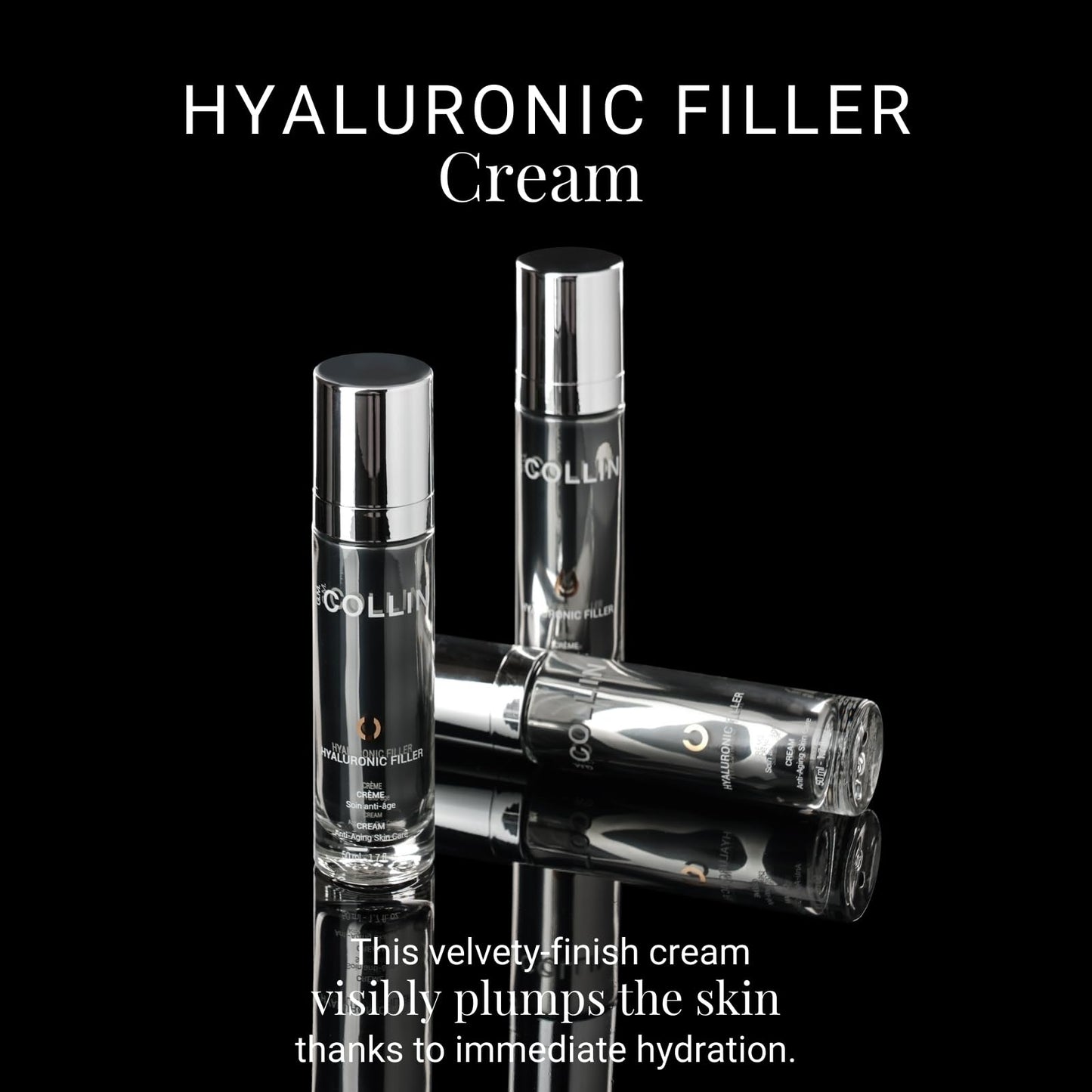 G.M. COLLIN Hyaluronic Filler Cream | Anti-Aging Face Moisturizer with Hyaluronic Acid | Visibly Plumps the Skin | Reduces the Signs of Aging