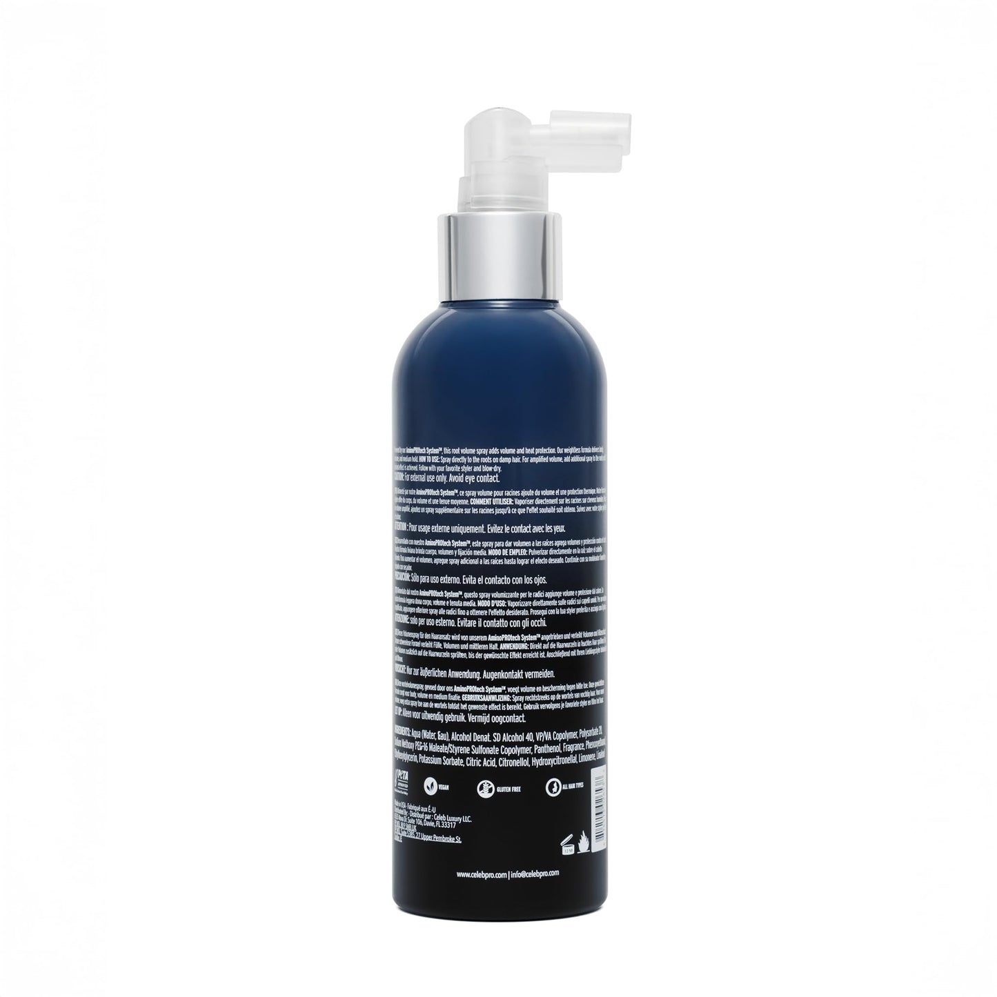 Celeb Luxury CelebPro BOOST Root Volume Spray Thickening Spray, Volumizing Spray For Fuller Thicker Hair, 6.7oz