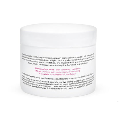 Kushae Protective Feminine Skin Balm, Refreshing & Soothing Vulva Moisturizer for Feminine Dryness, Menopausal Dryness, Fragrance-Free Vulva Care Products, 2.1 oz