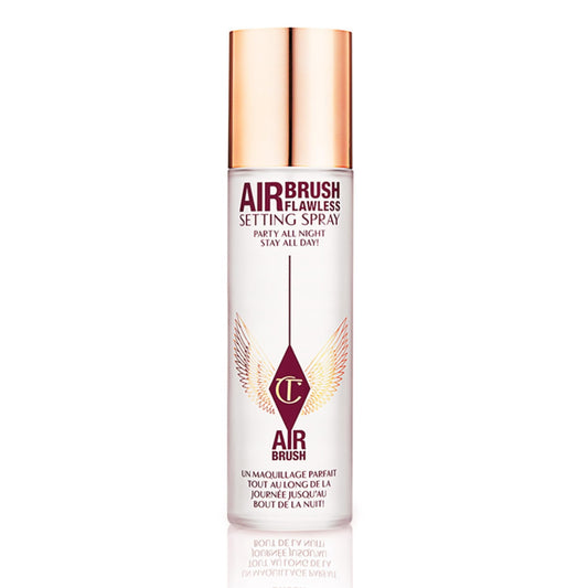 Charlotte Tilbury Airbrush Flawless Setting Spray - Gift Set Essential - Ultra-Fine Mist to Prime & Set Makeup - Perfect for Pairing with Other Skincare & Makeup Favorites