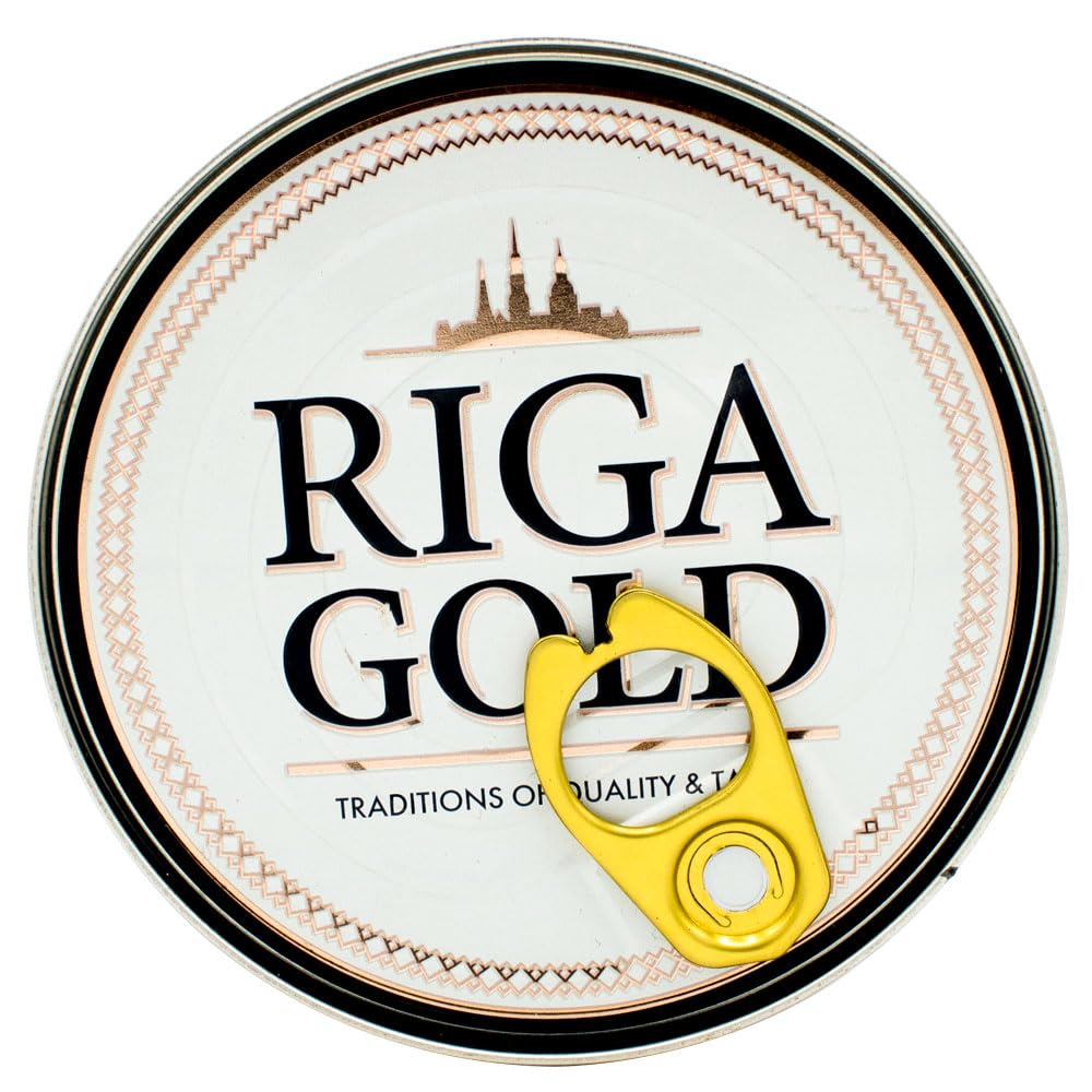 Riga Gold Fried Brisling Sardines In Tomato Sauce, 8.47 Oz (Pack of 24)