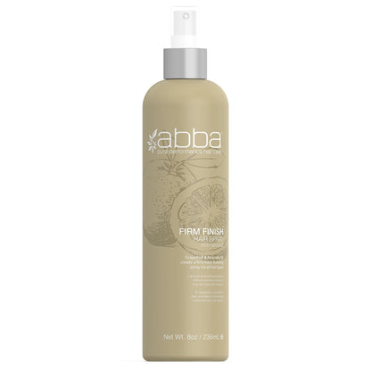 ABBA - Pure Style Firm Finish Hair Spray – Avocado & Grapefruit, 8 fl oz
