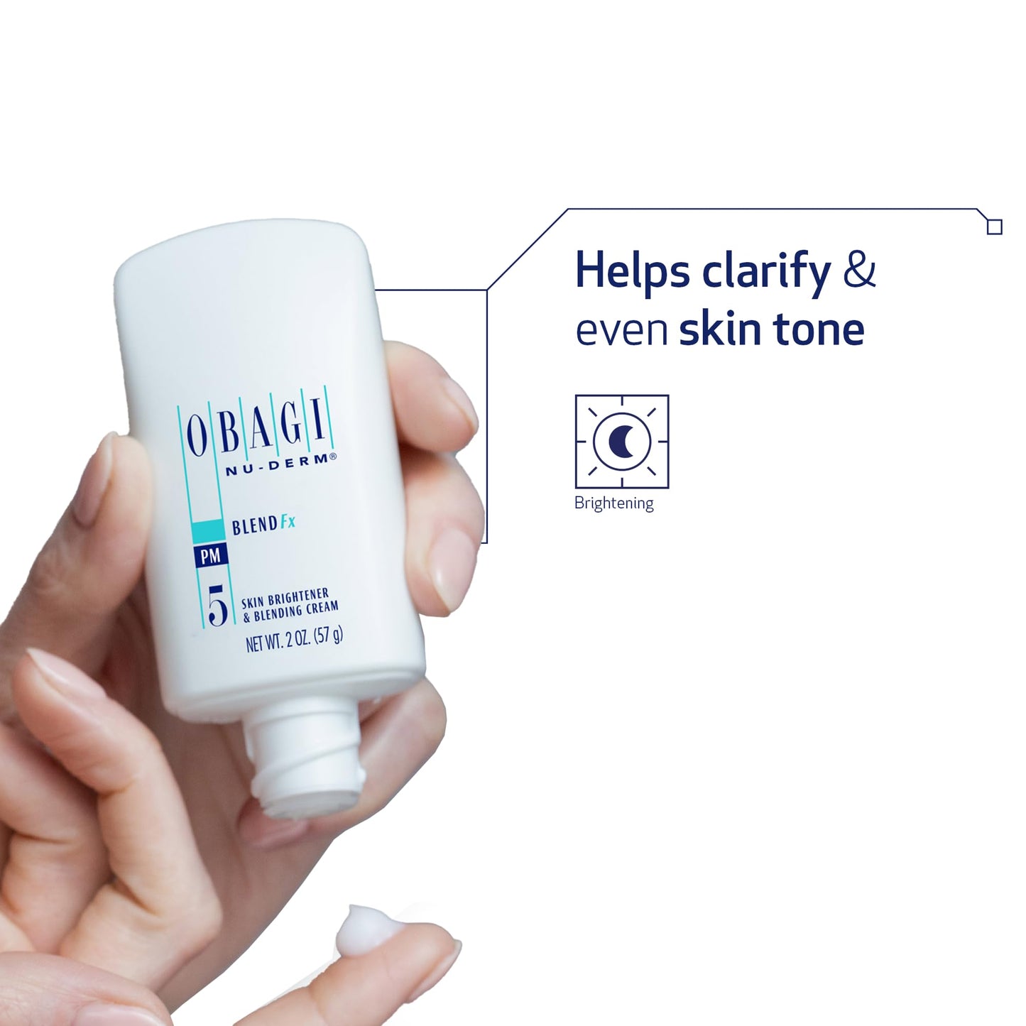 Obagi Nu-Derm Blend Fx – Skin Brightening & Clarifying Cream that Helps Brighten & Soften Skin with Arbutin and Vitamins C & E