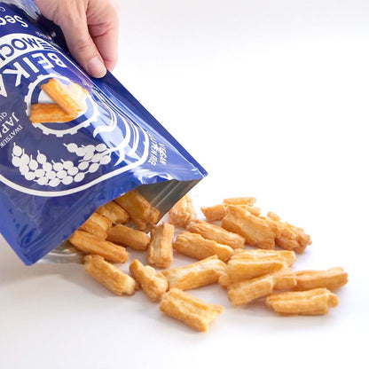Sea Salt Flavor Japanese Rice Mochi Snack | Gluten-Free | Vegan | Made with 100% Japanese Rice and Sea Salt (160g)