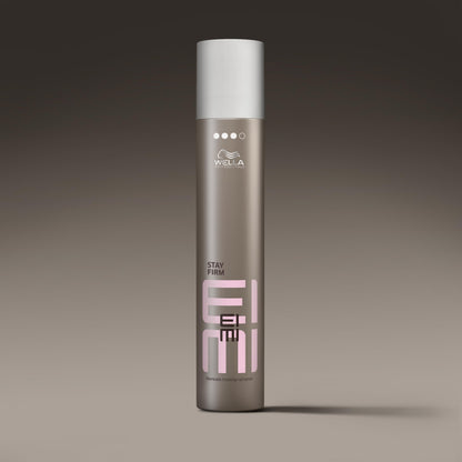 Wella Professionals EIMI Stay Firm | Workable Finishing Hairspray with 24H Firm Hold | Fast Drying | Humidity Resistant, UV & Heat Protectant | 9 Oz
