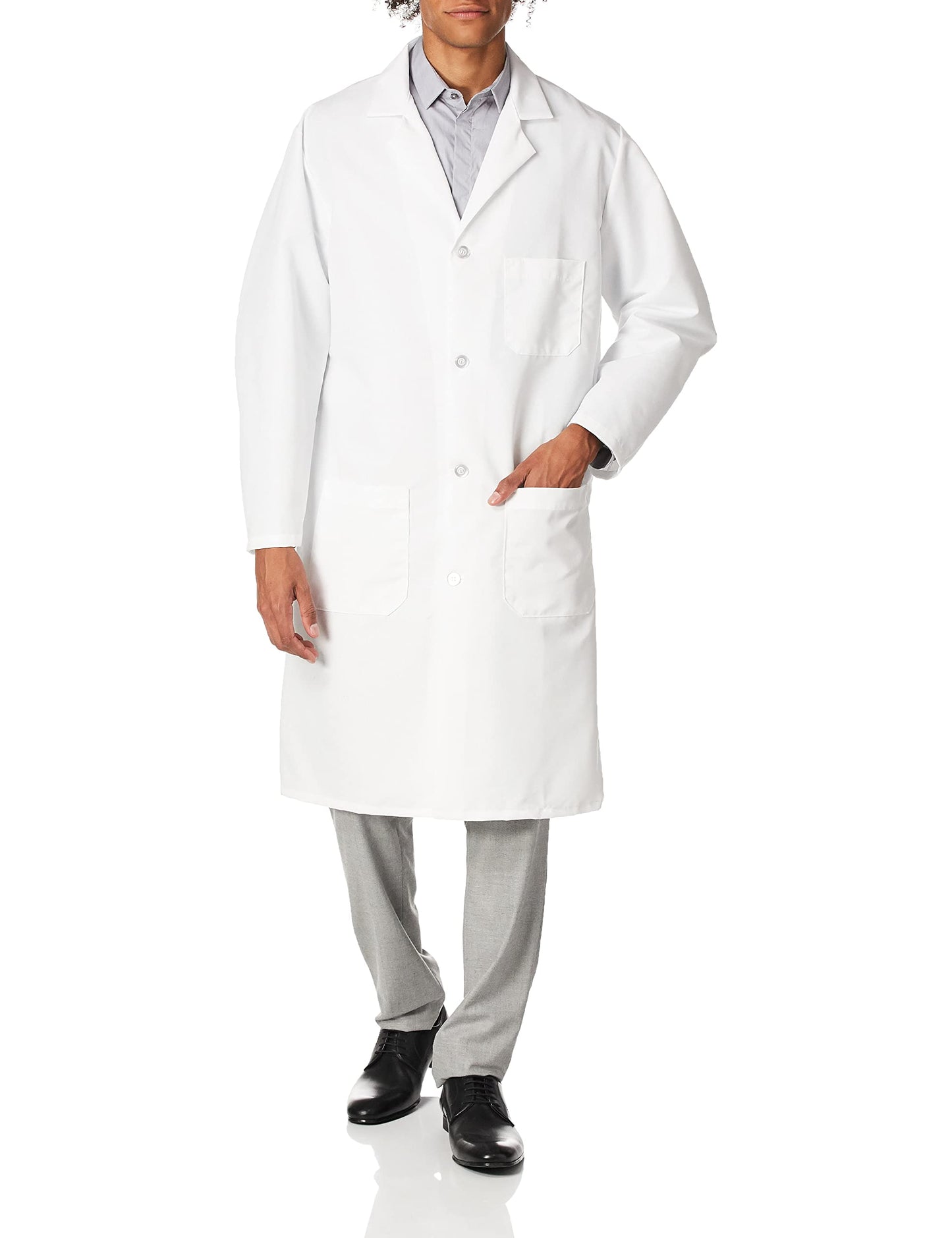 Red Kap Men's Exterior Pocket Lab Coat