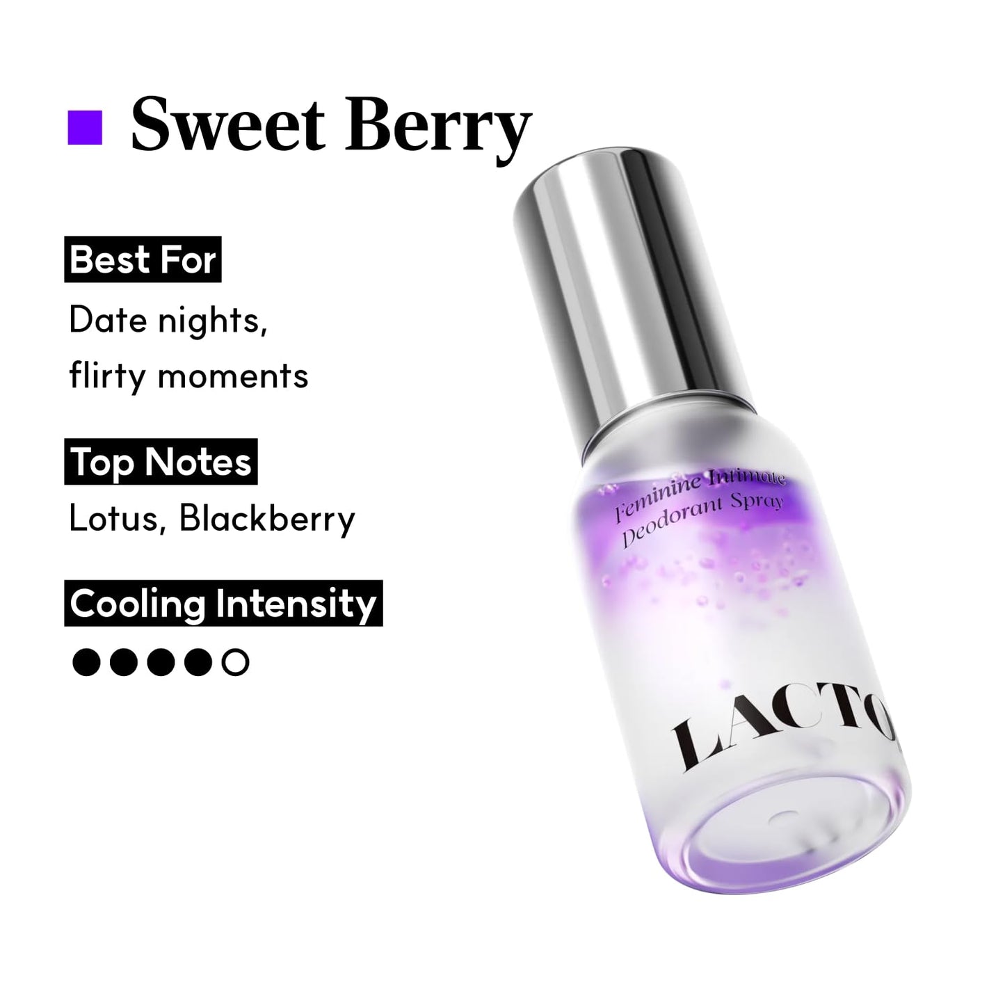 LACTOMEDI Intimate Care Gel 10pcs & Deodorant Spray Set_Sweet Berry