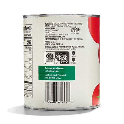 365 by Whole Foods Market, Organic Whole Peeled Tomatoes, 28 oz