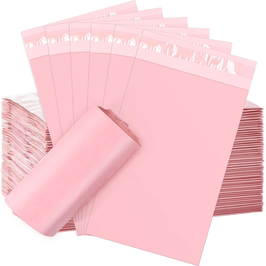 1000 Pcs Sanitary Napkin Disposal Bags Bulk Pink Feminine Hygiene Bags Pack 9.8 x 5.9 Inch to Block Odors for Tampons and Pads Work and Home Dormitories Place
