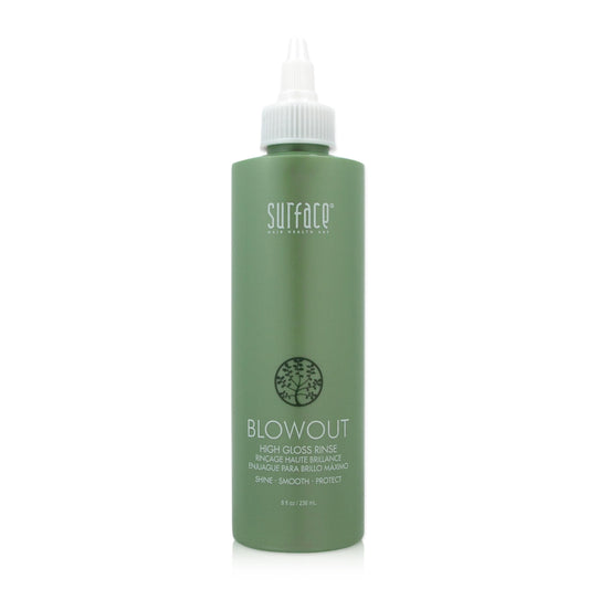 SURFACE Hair Blowout High Gloss Rinse– Organic Ingredients for Women and Men, Heat-Resistant with Babassu Oil for Longer Lasting Blowouts - 8 fl oz