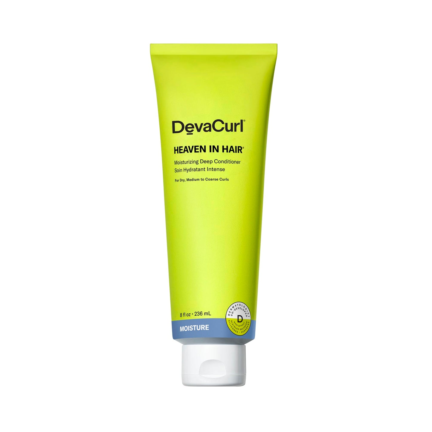 DevaCurl Heaven in Hair Moisturizing Deep Conditioner | Eases Detangling | Nourishes and Soften Curls