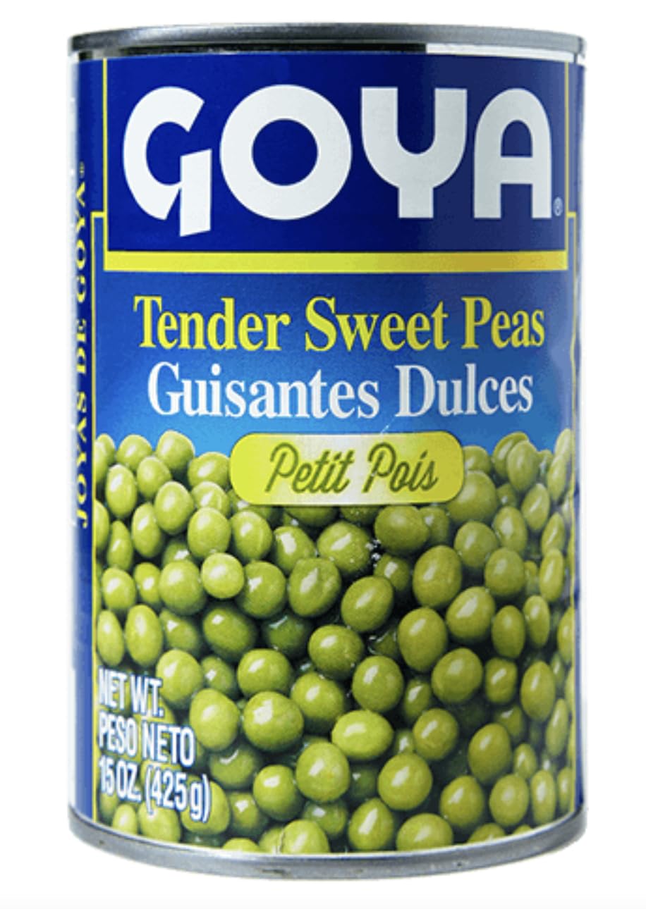 Goya Tender Sweet Peas, 15 oz, 2-Pack