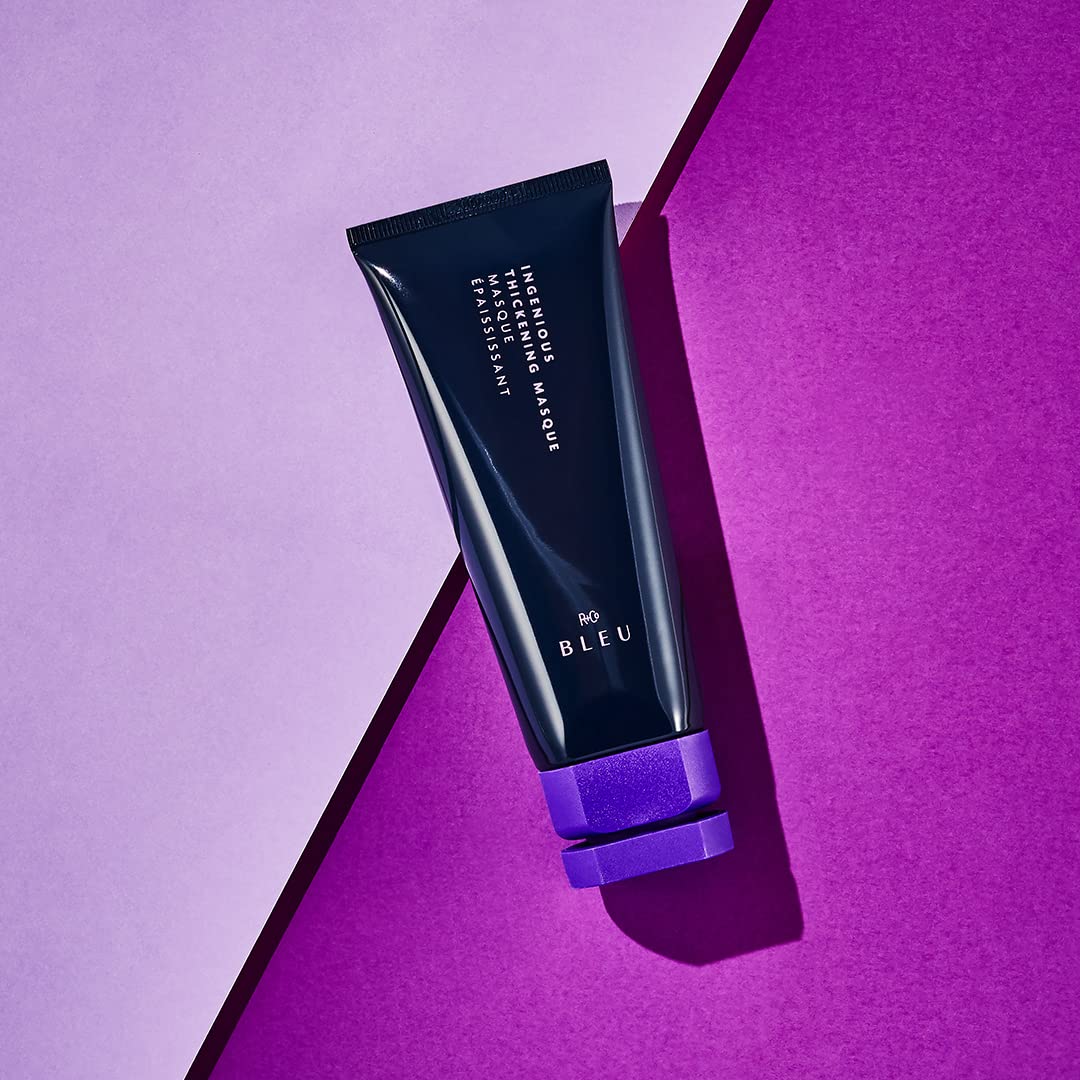R+Co BLEU Ingenious Thickening Masque | Weightless Conditioning + Deep Nourishment + Volume | Vegan, Sustainable + Cruelty-Free | 5 Oz