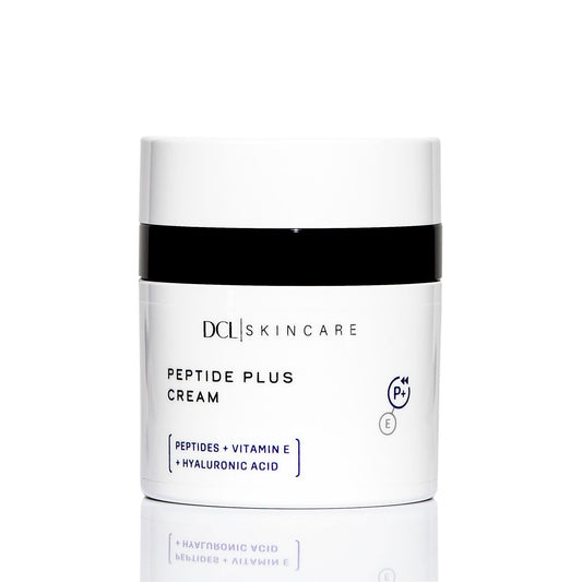 DCL Skincare Peptide Plus Cream with 7 Peptides for Hydration & Skin Barrier Support, 1.7 fl oz