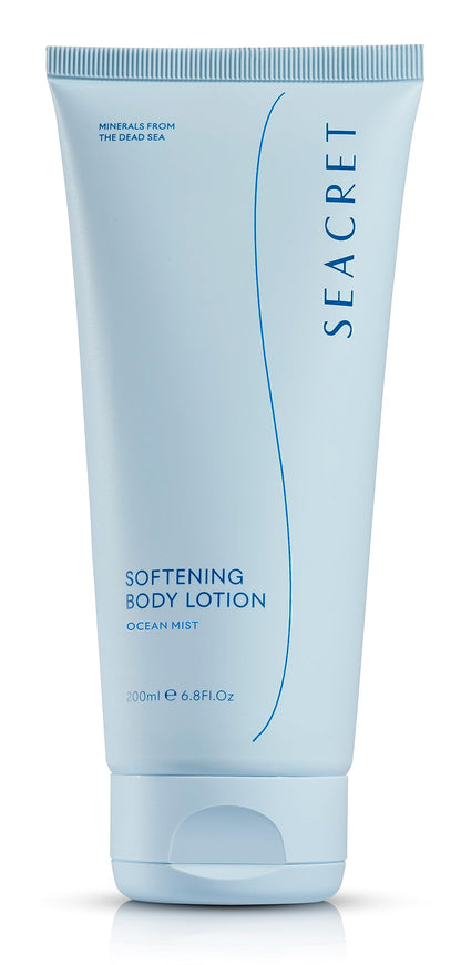 SEACRET Body Lotion for Dry Skin - Daily Moisturizing Lotion with Ceramide, Squalane, Shea Butter & Dead Sea Minerals, Fast-Absorbing Non-Greasy Formula, 6.8 fl oz